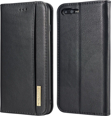 Dg Ming Flip Cover for Apple iPhone 7 Plus iPhone 8 Plus(Black, Dual Protection)
