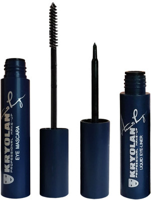 

kryolan Makeup Liquid Eyeliner & Mascara 20 g(Set of 2)