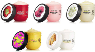 

The Body Shop body yogurt set of 5 flavors imported from germany(Set of 5)