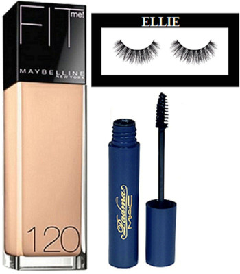 

Ellie Eyelashes&Mascara, New York Fit Me Foundation(Set of 3)
