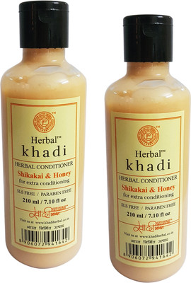 

Herbal Khadi Shikakai & Honey Conditioner, 420ml.(SLS/PARABEN FREE)(420 ml)