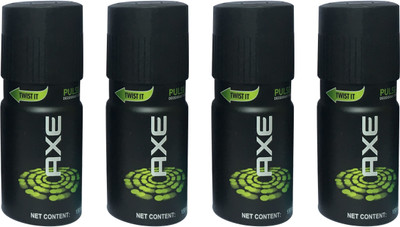 

AXE PULSE ( PACK OF 4) Deodorant Spray - For Men(150 ml, Pack of 4)