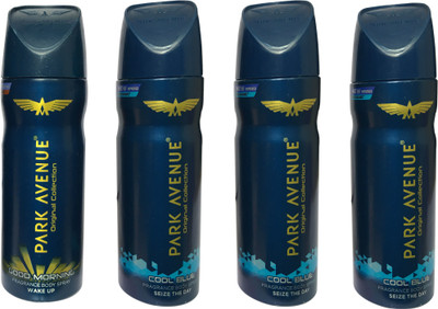 

Park Avenue 1 GOOD MORNING & 3 STORM ( PACK OF 4) Deodorant Spray - For Men(150 ml, Pack of 4)