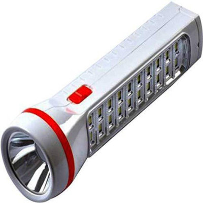 Care 4 DP 9110 14 led emergency light with LED flashlight torch (White : Rechargeable) Torch(White, 15 cm, Rechargeable)