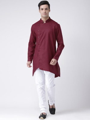 DEYANN Men Kurta Churidar Set