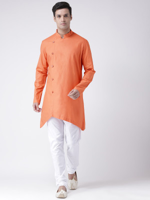 DEYANN Men Kurta Churidar Set