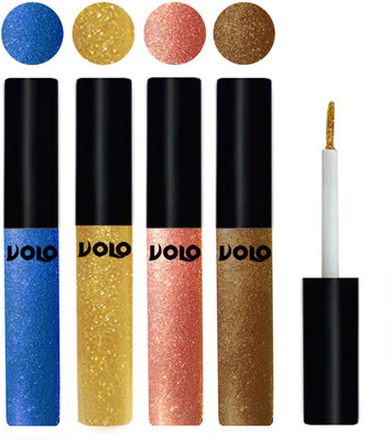 

Volo WATERPROOF GLITTER EYE LINER 20 ml(Sky Blue, Light Golden, Rose Gold, Copper)