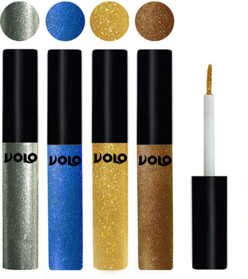 

Volo WATERPROOF GLITTER EYE LINER 20 ml(Entick Silver, Sky Blue, Light Golden, Copper)