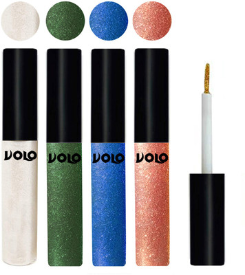 

Volo WATERPROOF GLITTER EYE LINER 20 ml(White, Olive Green, Sky Blue, Rose Gold)