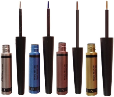 

ADJD NEW FEMININE REVOLUTIONARY WATERPROOF SHIMMER MATTE EYELINER 20 ml(SILVER, BLUE, GOLD RUSH, METALLIC BRONZE)