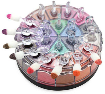

Rabcom 24 Pcs Shimmer/ Glitter Eye Shadow Pressed Powder Colours 160 g(Multicolor)