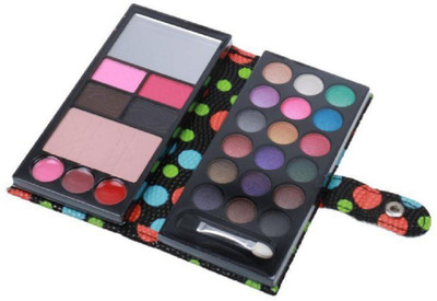 

lujo Wallet Style 18Colors Eyes Pressed Powder Colours 50 g(multicolor)