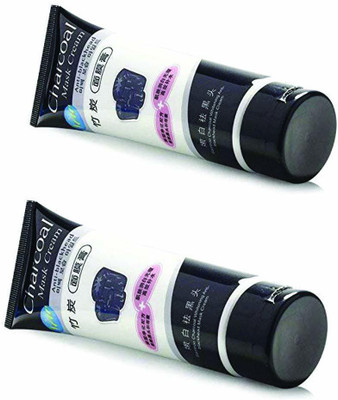 

Gabbar ® CHARCOAL Original Oil Control Anti-Acne Deep Cleansing Blackhead Remover, Peel Off Mask Cream-Pack Of 2(260 g)