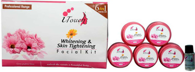 

I TOUCH HERBAL WHITENING AND SKIN TIGHTENING FACIAL KIT WITH SERUM 270 g(Set of 6)