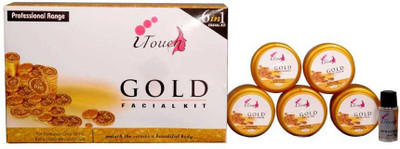 

I TOUCH HERBAL GOLD FACIAL KIT WITH SERUM 270 g(Set of 6)