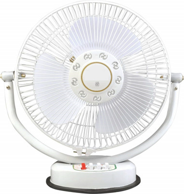 

Enamic UK Happy Home || All Purpose 3 in 1 Fan (Wall, Table and Ceiling || 12 Inches || ISI Approved Copper Motor || 1 Year Warranty || White K-34 3 Blade Table Fan(White, Pack of 1)