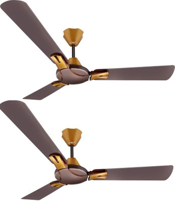 

Winstar STRIKER 1200MM | 48-INCH 3 Blade Ceiling Fan(COPPER BRONZE, Pack of 2), Brown