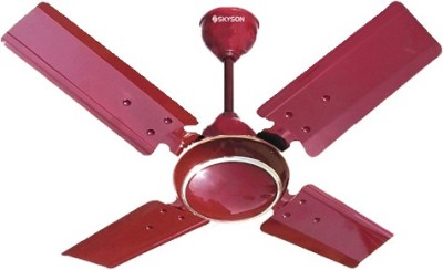 

SKYSON MINNIE 600MM 24 inch Ceiling Fan 4 Blade Ceiling Fan (BROWN) 4 Blade Ceiling Fan(Brown, Pack of 1)