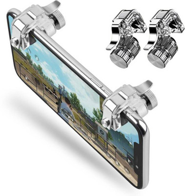 

Buy Genuine PUBG Mobile Game Controller, Game Yard 1 Pair Sensitive Game Triggers for PUBG / Knives Out / Rules of Survival L1 R1 Game Joysticks Gaming Accessory Kit(Chrome, For Android, iOS)