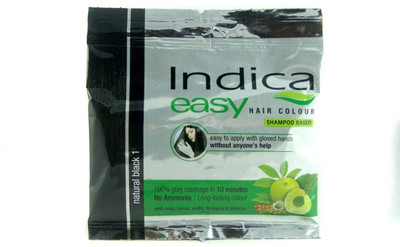 

Indica Easy 10 Minutes Hair Colour Natural Black 25ml Hair Color(Natural Black)