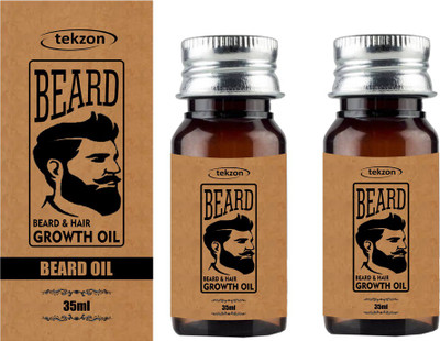 

tekzon Beard Softener Soft, Shine & Growth Oil-35ml Hair Oil(70 ml)