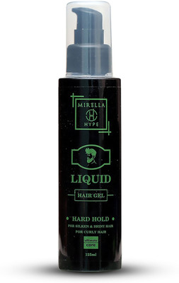 

MIRELLA HYPE LIQUID HAIR GEL HARD HOLD - GREEN Hair Wax(125 g)