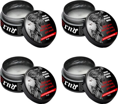 

RND Strong Hold Hair Wax Pack of 4 Hair Wax(80 g)