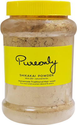 

PureOnly HomeMade Shikakai Powder (NO FOAM) 1 KG(1000 g)