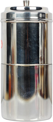 

GESTIONE Stainless Steel South Indian Filter Coffee Drip Maker, 100ml Indian Coffee Filter(600 ml)