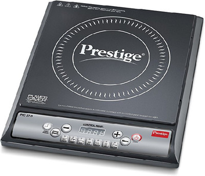 

Prestige PIC 27.0 1200-Watt Induction Cooktop (Black) Induction Cooktop(Black, Push Button)