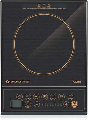 Bajaj Majesty ICX Neo Induction Cooktop (Black) Induction Cooktop(Black, Touch Panel)