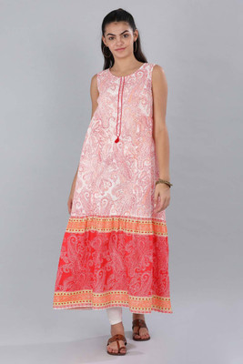 Aurelia Women Printed A-line Kurta(Multicolor)