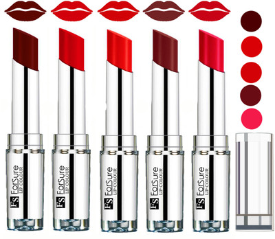 

Forsure Velvet Matte Lip Color Combo(Maroon,Romantic Red,Orange,Wine,Ruby Red)