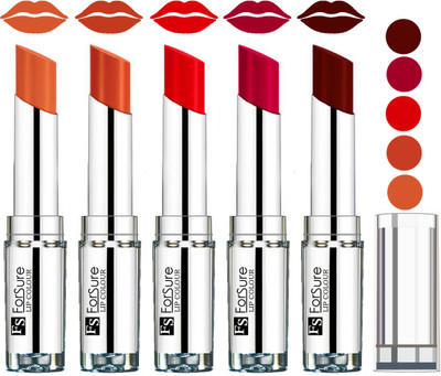 

Forsure Velvet Matte Lip Color Combo(Nude,Brick Nude,Hot Red,Magenta,Maroon)