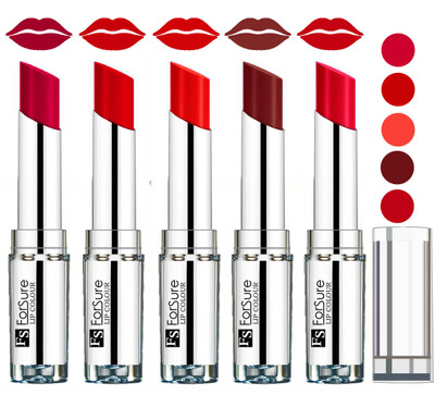 

Forsure Velvet Matte Lip Color Combo(Magenta,Romantic Red,Orange,Wine,Ruby Red)