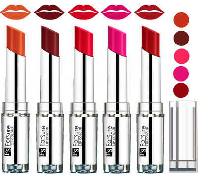 

Forsure Velvet Matte Lip Color Combo(Brick Nude,Wine,Ruby Red,Rose Pink,Sweet Red)