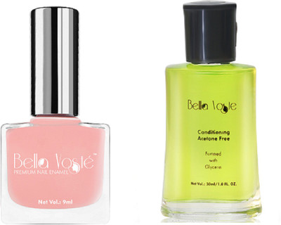 

Bella Voste Nail Polish Kit CORAL FLORAL Glossy 39 ml Pack of 2(Pack of 2)