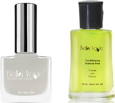 

Bella Voste Nail Polish Kit CRISP WHITE Glossy 39 ml Pack of 2(Pack of 2)