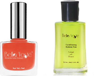 

Bella Voste Nail Polish Kit FIRE OR DESIRE Glossy 39 ml Pack of 2(Pack of 2)