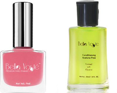 

Bella Voste Nail Polish Kit ANGELLIC PARADISE Glossy 39 ml Pack of 2(Pack of 2)
