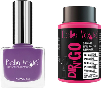 

Bella Voste Nail Polish Kit ROYAL ORCHID Matte 89 ml Pack of 2(Pack of 2)