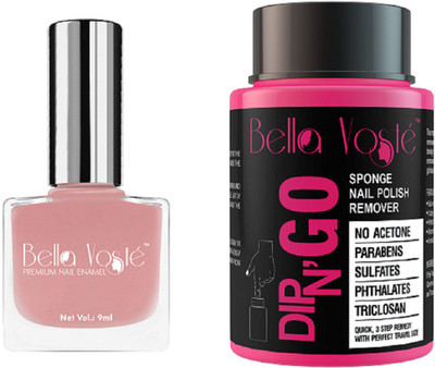 

Bella Voste Nail Polish Kit SOFT KILL Glossy 89 ml Pack of 2(Pack of 2)
