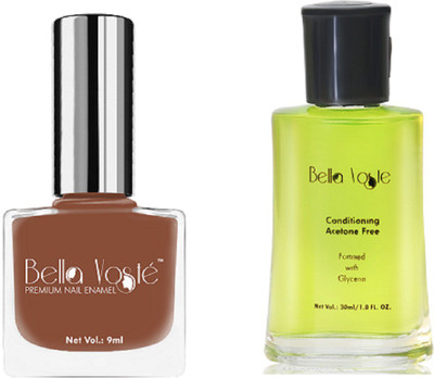 

Bella Voste Nail Polish Kit GLAMOUR HAUL Matte 39 ml Pack of 2(Pack of 2)