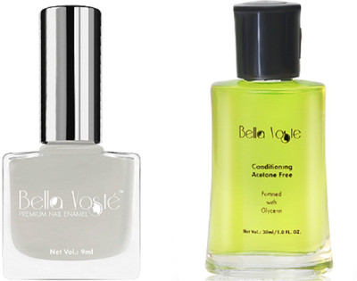 

Bella Voste Nail Polish Kit CRASH CRUMBS Metallic 39 ml Pack of 2(Pack of 2)