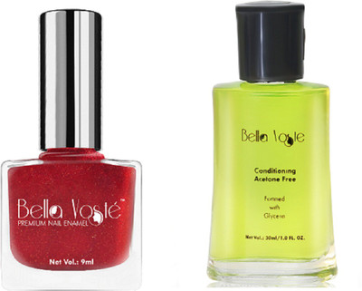 

Bella Voste Nail Polish Kit MADE IN HEAVEN Shimmer 39 ml Pack of 2(Pack of 2)