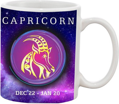 ARTBUG Capricorn Zodiac Sign - 616 Ceramic Coffee Mug(350 ml)