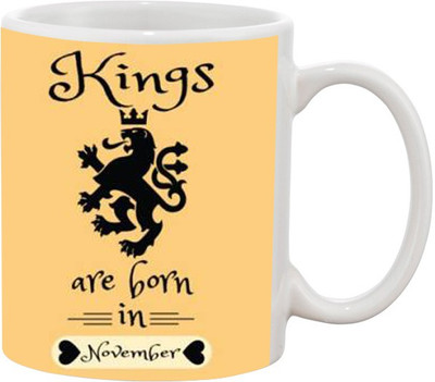 ARTBUG Born in November - 926 Ceramic Coffee Mug(350 ml)