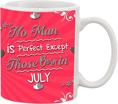 ARTBUG Man Born in July - 895 Ceramic Coffee Mug(350 ml)