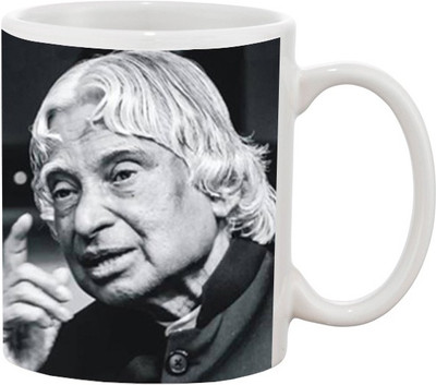 ARTBUG Dr. A.P.J. Abdul Kalam - 629 Ceramic Coffee Mug(350 ml)