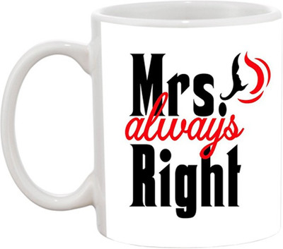 ARTBUG Mr. Always Right - 771 Ceramic Coffee Mug(350 ml)